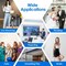 6.5×8.5FT T-Shape Backdrop Stand – Adjustable Photography Background Stand with Clamps & Carry Bag